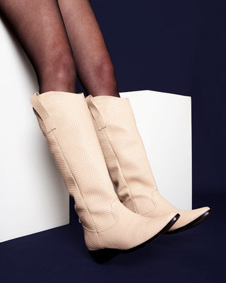 bota teodora petate beige